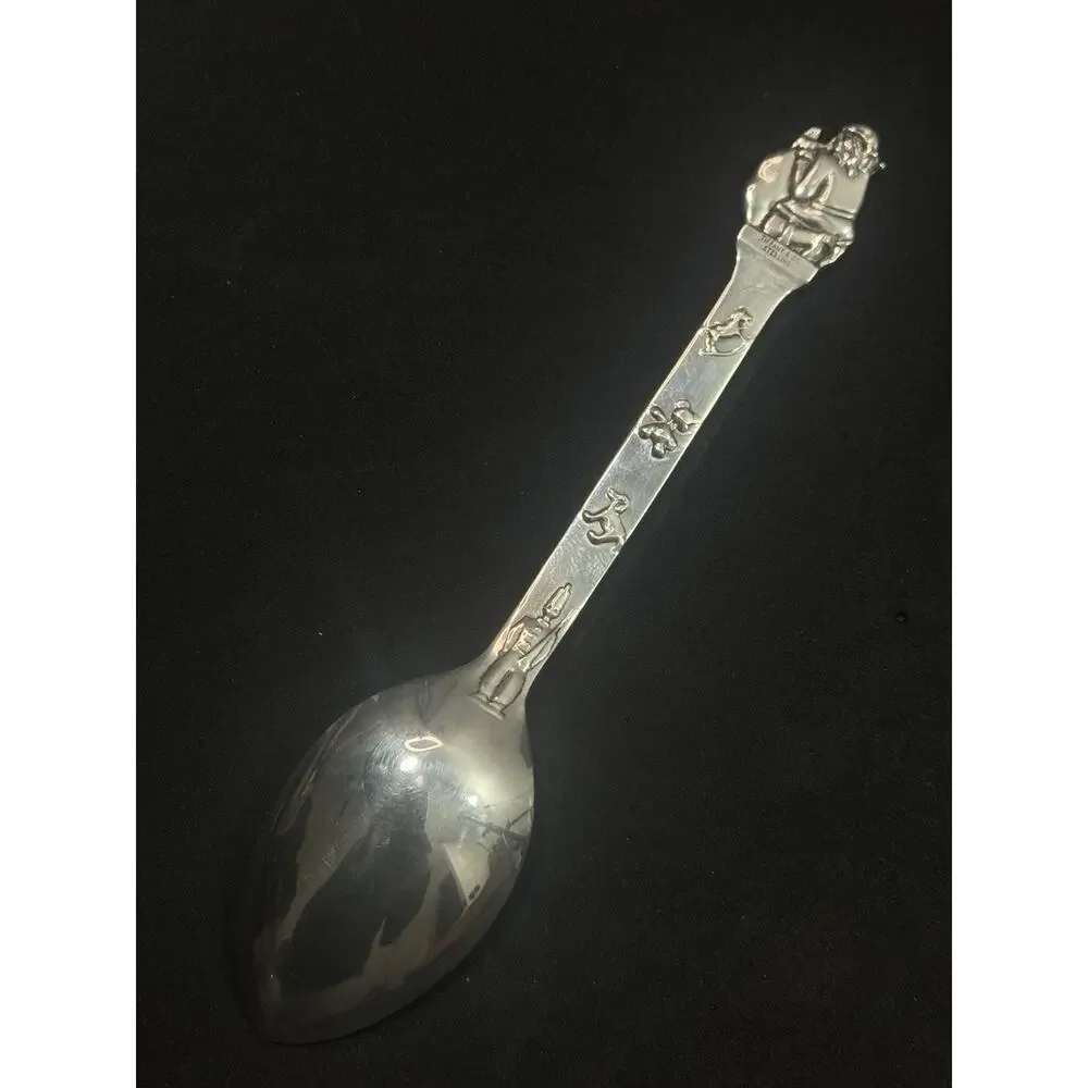 Sterling Silver Tiffany Co 925 Santa Claus Christmas Holiday Teaspoon 2006 Gift